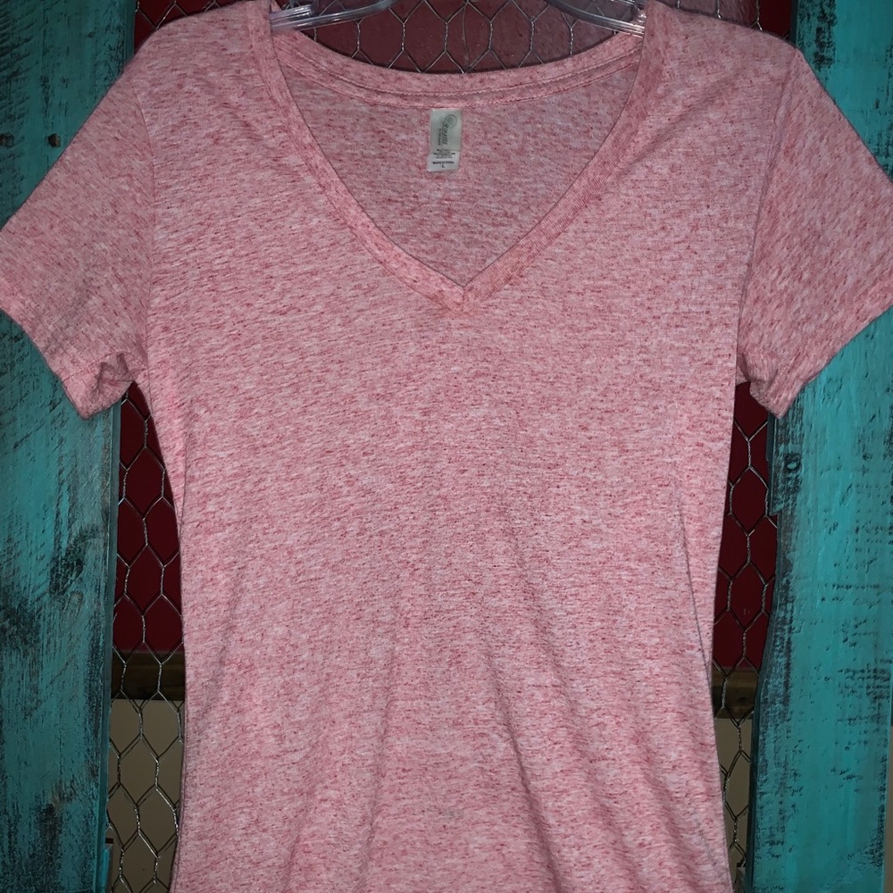 Red Vneck shirt